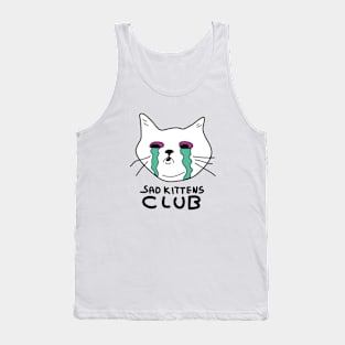 Sad kittens club Tank Top